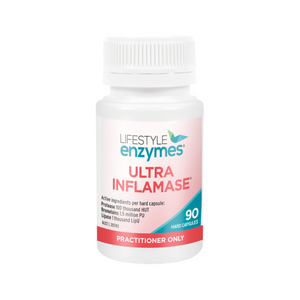Lifestyle Enzymes Ultra Inflamase 90caps 15% off RRP at HealthMasters Lifestyle Enzymes