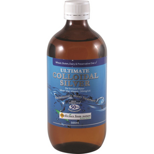Medicines From Nature Ultimate Colloidal Silver 50ppm 500ml 15% off RRP at HealthMasters Medicines From Nature