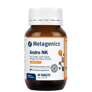 Metagenics Andro NK 40 Tablets 10% off RRP at HealthMasters Metagenics