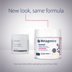 Metagenics FemmeX 252g powder 10% off RRP at HealthMasters Metagenics New