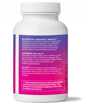 Microbiome Labs MegaPre DF 180 Caps 10% off RRP at HealthMasters Microbiome Labs Information