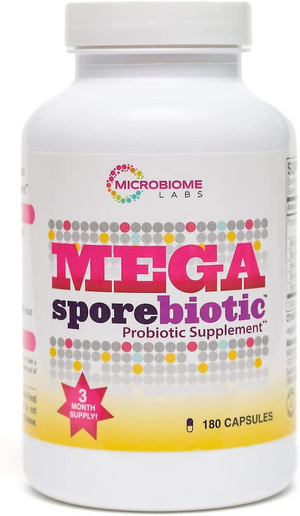 Microbiome Labs MegaSporeBiotic 120 capsules 10% off RRP at HealthMasters Microbiome Labs