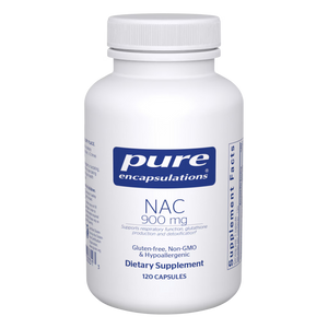 Pure Encapsulations NAC 900mg Caps 10% off RRP at HealthMasters Pure Encapsulations 