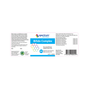 Spectrumceuticals Bifido Complex  10% off RRP at HealthMasters Spectrumceuticals Label