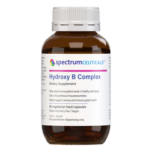 Spectrumceuticals Hydroxy B Complex 90caps 10% off RRP at HealthMasters Spectrumceuticals