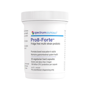 Spectrumceuticals Pro8 Forte 30vc Fridge Free 10% off RRP at HealthMasters Spectrumceuticals