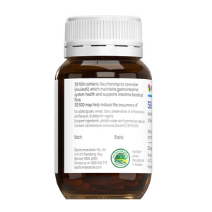 Spectrumceuticals SB-500 30caps 10% off RRP at HealthMasters Spectrumceuticals Ingredients