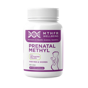 THFR Wellbeing Prenatal Methyl 90 Caps 10% off RRP at HealthMasters MTHFR Wellbeing