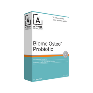 Activated Probiotics Biome Osteo 10% off RRP at HealthMasters Activated Probiotics