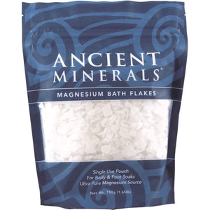 Ancient Minerals Magnesium Bath Flakes 750gm | HealthMasters