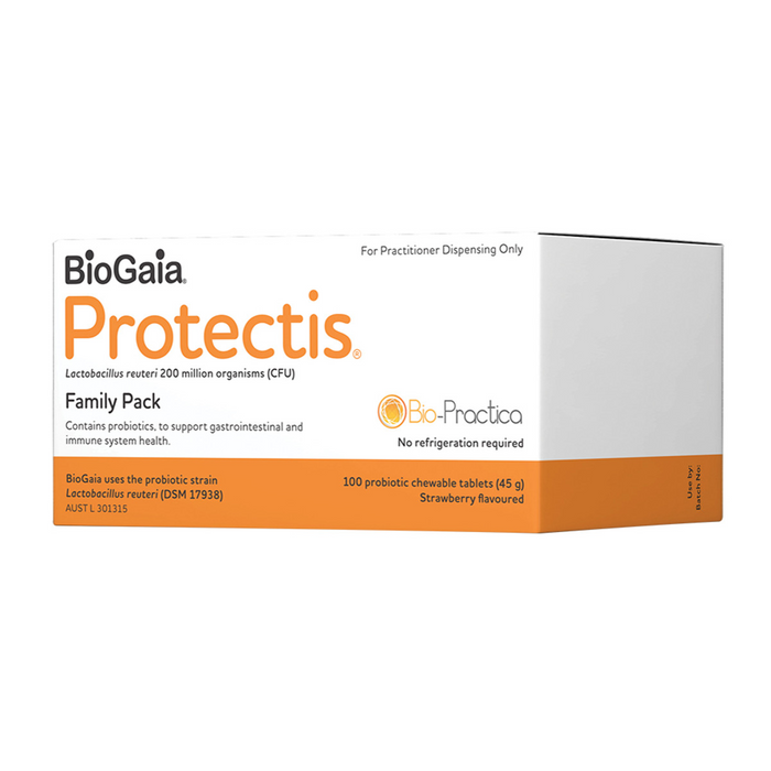 Bio-Practica BioGaia Protectis Chewable Strawberry 100tabs