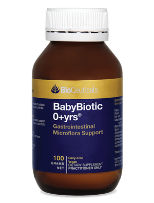 BioCeuticals BabyBiotic 0+yrs 100gm 10% off RRP at HealthMasters BioCeuticals