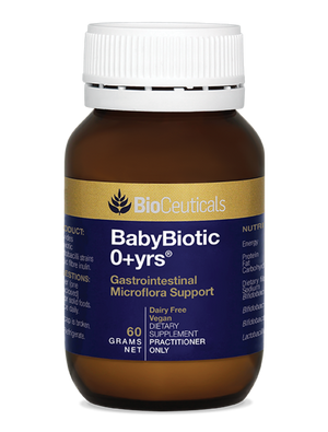 BioCeuticals BabyBiotic 0+yrs 60gm 10% off RRP at HealthMasters BioCeuticals