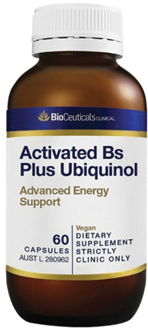 BioCeuticals Clinical Activated Bs Plus Ubiquinol 60caps 10% off RRP at HealthMasters BioCeuticals Clinical