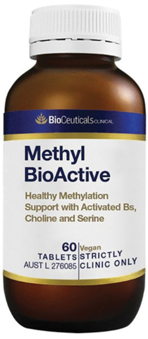 BioCeuticals Clinical Methyl BioActive 60tabs 10% off RRP at HealthMasters BioCeuticals Clinical