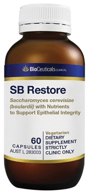 BioCeuticals Clinical SB Restore 60caps 10% off RRP at HealthMasters BioCeuticals Clinical