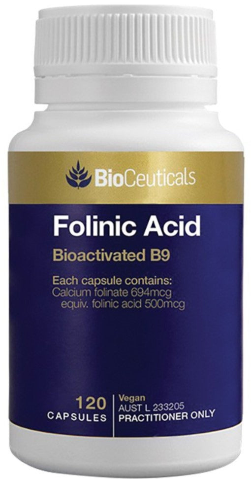 BioCeuticals Folinic Acid 120 caps