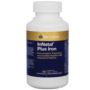 BioCeuticals InNatal Plus Iron 90caps 10% off RRP at HealthMasters BioCeuticals Media