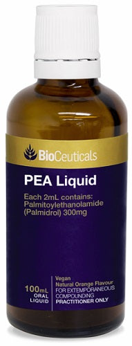 BioCeuticals PEA 100mL Liquid 10% off RRP | HealthMasters