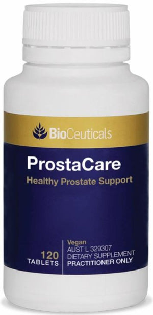 BioCeuticals ProstaCare 120 tabs 10% off RRP at HealthMasters BioCeuticals