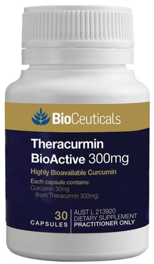 BioCeuticals Theracurmin BioActive 300mg 30 caps 10% off RRP at HealthMasters BioCeuticals