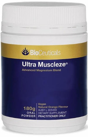 BioCeuticals Ultra Muscleze 180g 10% off RRP at HealthMasters