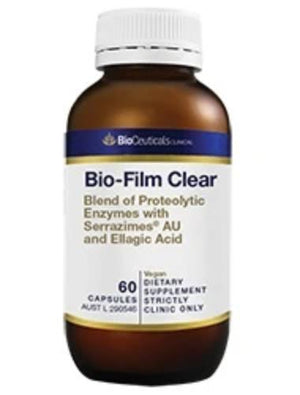 BioCeuticals Clinical Bio-Film Clear 60 capsules 10% off RRP | HealthMasters BioCeuticals Clinical