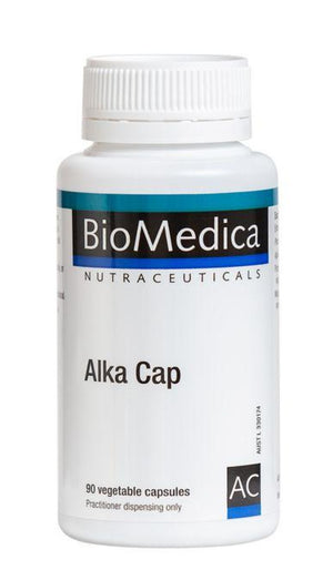 BioMedica Alka Cap 90 Caps 10% off RRP at HealthMasters BioMedica