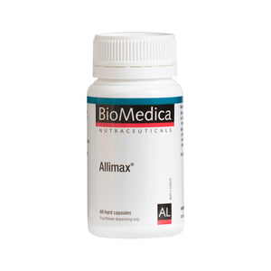 BioMedica Allimax 60 Caps 10% off RRP at HealthMasters BioMedica