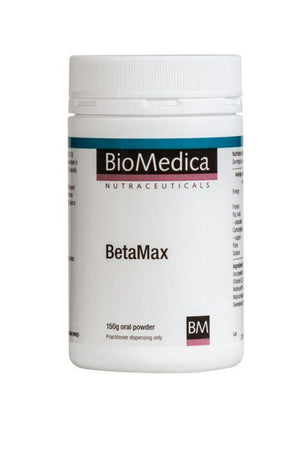 BioMedica BetaMax 150g Powder 10% off RRP at HealthMasters BioMedica