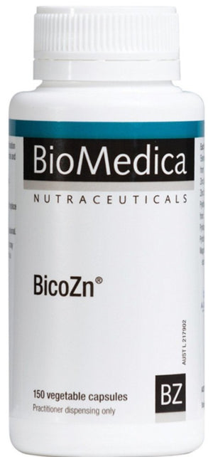 BioMedica BicoZn 150vc 10% off RRP at HealthMasters BioMedica