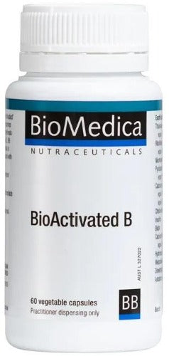 BioMedica BioActivated B 60 Capsules 10% off RRP | HealthMasters BioMedica