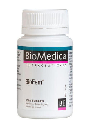 BioMedica BioFem 60 Capsules 10% off RRP at HealthMasters BioMedica