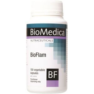 BioMedica BioFlam 150 Capsules  10% off RRP at HealthMasters BioMedica