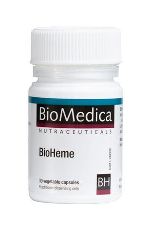 BioMedica BioHeme 30 Caps 10% off RRP at HealthMasters BioMedica