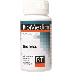 BioMedica BioTress 60vc 10% off RRP at HealthMasters