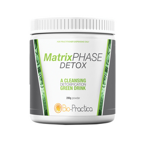 BioPractica Matrix PHASE Detox Powder 200g 10% off RRP - HealthMasters Bio-Practica