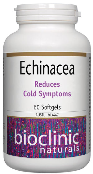 Bioclinic Naturals Echinacea 60 Softgels 10% off RRP at HealthMasters Bioclinic Naturals