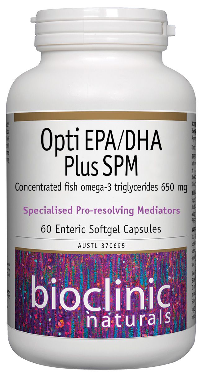 Bioclinic Naturals Opti EPA/DHA Plus SPM