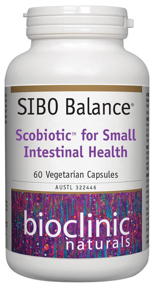 Bioclinic Naturals SIBO Balance 60vcaps 10% off RRP at HealthMasters Bioclinic Naturals