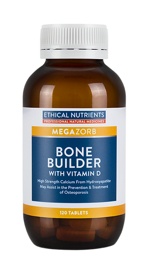 Ethical Nutrients MEGAZORB Bone Builder with Vitamin D 120 Tabs | HealthMasters
