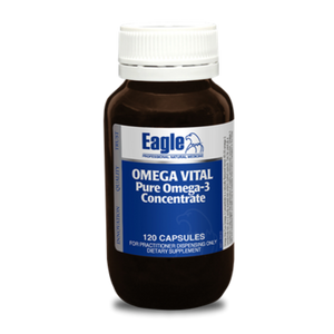 Eagle Omega Vital Pure Omega 3 Concentrate 120 caps 10% off RRP at HealthMasters Eagle