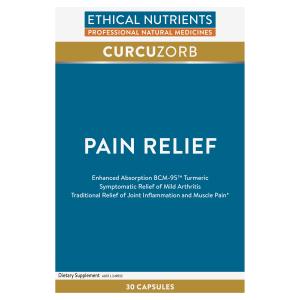 Ethical Nutrients CURCUZORB Pain Relief 30 Caps | HealthMasters