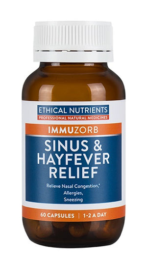 Ethical Nutrients Sinus & Hayfever Relief 60 Caps | HealthMasters