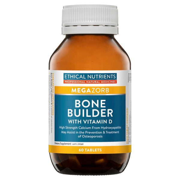 Ethical Nutrients MEGAZORB Bone Builder with Vitamin D 60 Tabs