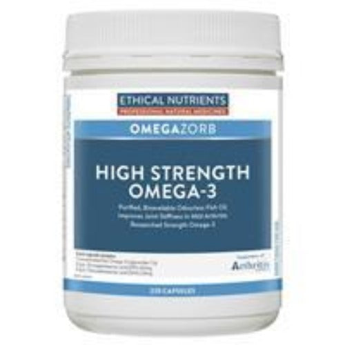 Ethical Nutrients OMEGAZORB High Strength Omega-3 220 Caps