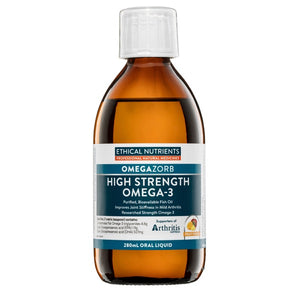 Ethical Nutrients OMEGAZORB High Strength Omega-3 Liquid (Fruit Punch) 280mL | HealthMasters