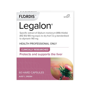 Flordis Legalon 60caps 10% off RRP at HealthMasters Flordis