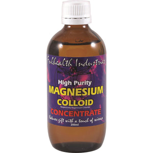 Fulhealth Industries Magnesium Colloid Concentrate 200ml 10% off RRP at HealthMasters Fulhealth Industries