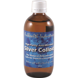 Fulhealth Industries Silver Colloid 200ml 10% off RRP at HealthMasters Fulhealth Industries
